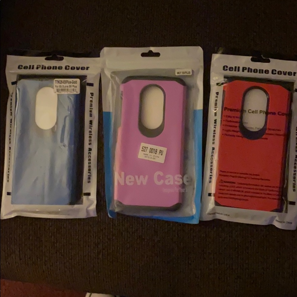 Motorola e5 plus cellphone cases Bundle of 3.